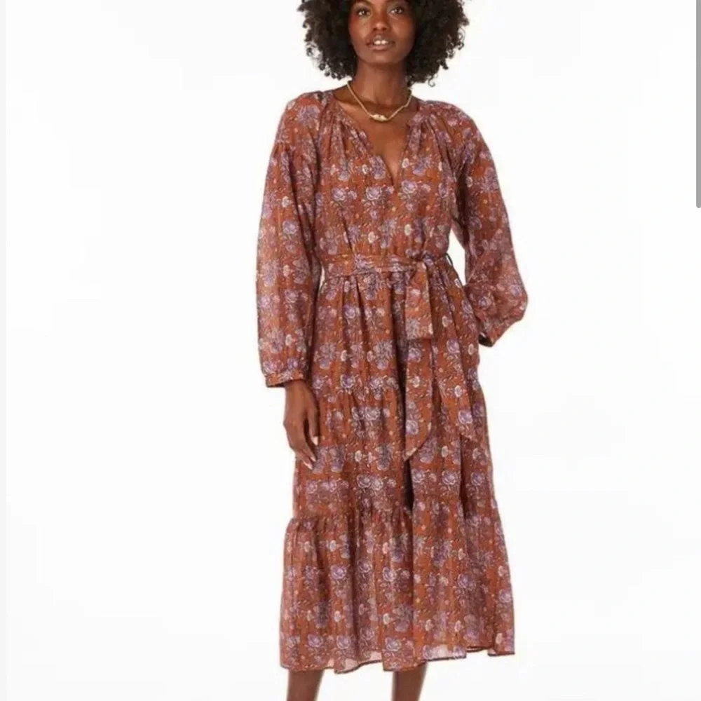 Xirena Annieka Dress in Golden Clover Size M - Picture 2 of 9